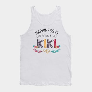 Happiness Is Being A Kiki Wildflowers Valentines Mothers Day Tank Top